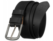 skórzany pasek męski z klasyczną klamrą - rovicky 100