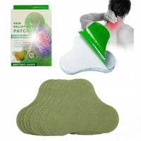 PLASTRY ROZGRZEWAJĄCE PRZECIWBÓLOWE BÓL SZYI I KARKU 10X13CM 100 SZT
