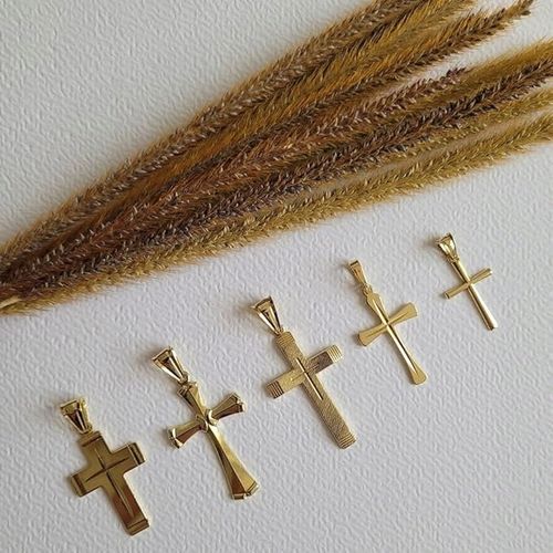 ZŁOTY ŁAŃCUSZEK NA CHRZCINY GUCCI Z KRZYŻYKIEM PR 585 925 + GRAWER GRATIS na Arena.pl