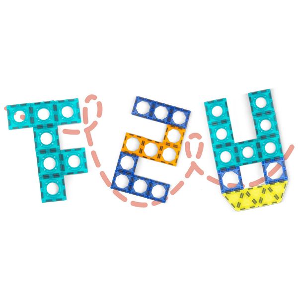 Klocki magnetyczne z karuzela RK-769 Ricokids zdjęcie 8