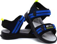 Sandały chłopięce NEWS 23DZ23-5875 - granatowe 30