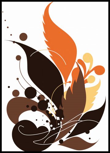 Plakat 64x90cm Ognie Jesienne na Arena.pl