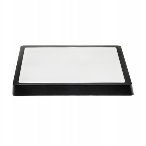 PANEL plafon sufitowy LED NATYNKOWY KWADRAT 24W 2160lm Nie mruga CCD CZARNY na Arena.pl