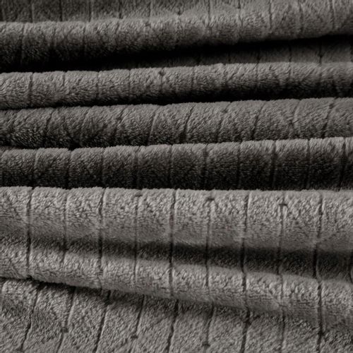 Koc narzuta na łóżko CINDY-4 170x210 grafitowy na Arena.pl