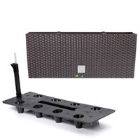 Donica skrzynka wkład nawadniający 25x60x24 cm umbra