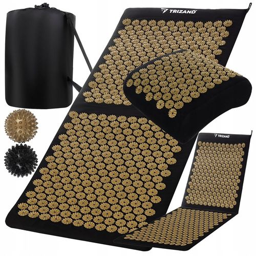 Mata do akupresury TRIZAND + 2 x piłka + poduszka masaż kręgosłupa RELAKS na Arena.pl