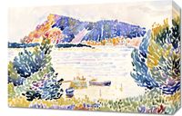 Obraz 60x40cm Cap Nègre, Henri-Edmond Cross Vintage do Salonu