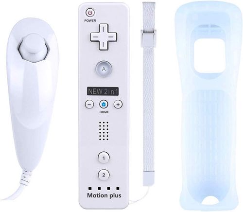 Pilot kontroler Nintendo Wii Motion Plus Biały na Arena.pl