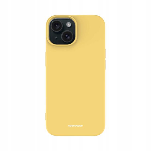 Spacecase Silicone Case Iphone 15 Yellow zdjęcie 9