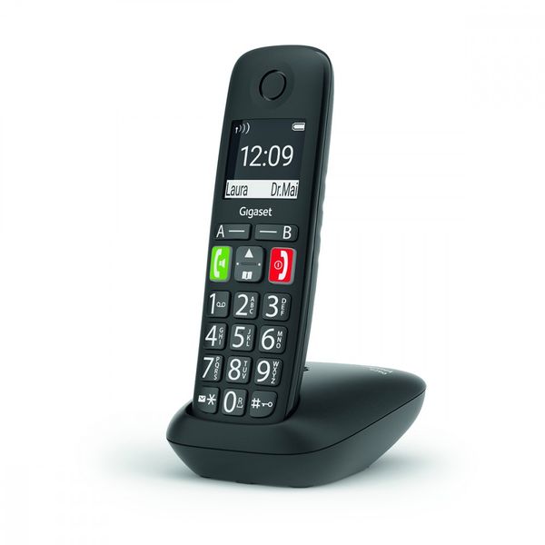 Telefon stacjonarny GIGASET E290 Czarny zdjęcie 9