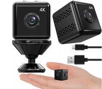 QIKtech KAMERA SZPIEGOWSKA MINI UKRYTA DETEKCJA WIFI 4K PANORAMICZNA SYS-R