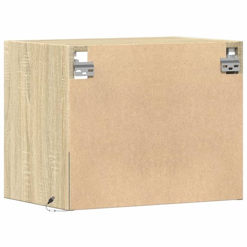 Wisząca szafka nocna z podświetleniem LED, dąb sonoma na Arena.pl