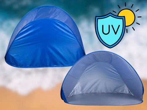 NAMIOT PLAŻOWY PARAWAN SAMOROZKŁADAJĄCY DUŻY NA PLAŻĘ DO OGRODU OCHRONA UV na Arena.pl