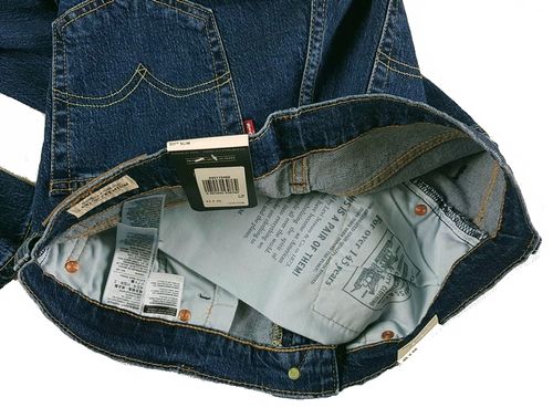 Męskie jeansy Levi's 511 - Slim Stretch Below 045115460 Levis - W33/L36 na Arena.pl