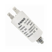 Kondensator rozruchowy 3uF 450VAC CBB60 silnikowy fazowy M8 60x30