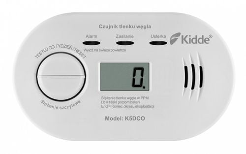Czujnik tlenku węgla KIDDE K5DCO z LCD na Arena.pl