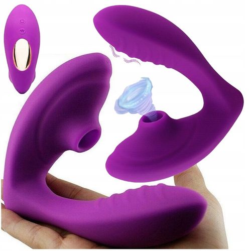 WIBRATOR SSĄCY MASAŻER ŁECHTACZKI ORGAZM 10 FUNKCJI DAMSKI na Arena.pl