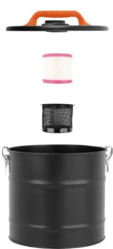 ODKURZACZ DO POPIOŁU KOMINKA GRILLA SEPARATOR 18L na Arena.pl