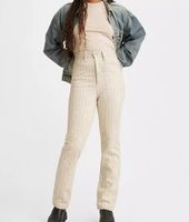 Levi's Wellthread '70s High Rise Straight Fit Women's Jeans