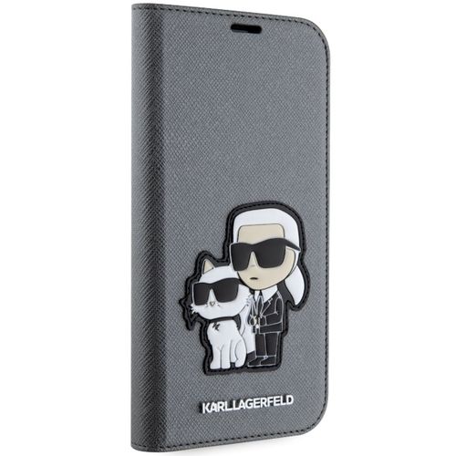 Etui Karl Lagerfeld do iPhone 15, iPhone 14, iPhone 13, Srebrny na Arena.pl