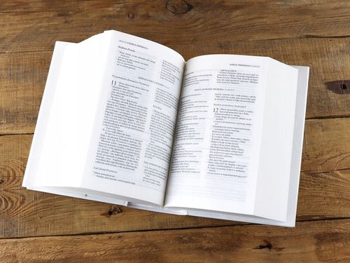 20p Pismo Święte Biblia Pierwsza Komunia Prezent Pamiątka Duży Format B5 na Arena.pl