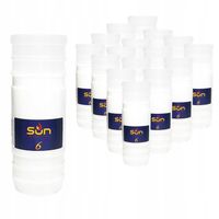 17 x WKŁAD DO ZNICZY 75 h parafinowy znicz SUN 6 WKŁADY zalewane 18 cm