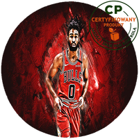 Opłatek na tort Chicago Bulls