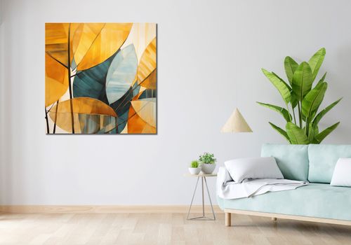 Obraz 100x100cm Harmonia Odcieni na Arena.pl