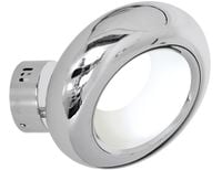 Kinkiet MERCURIO Srebrny 12W LED ledowy lampa ścienna dekoracyjna