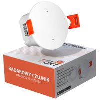 Czujnik Radar Obecności Jasności 230V ZigBee Kąt 120° TUYA OXT ZigBee2MQTT