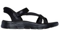 Buty sandały damskie Skechers Slip-ins GO WALK Flex Sandal - Illuminate (141481-BBK) 41