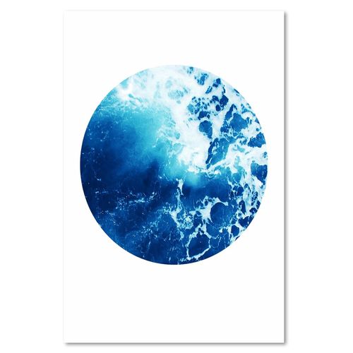Deco Panel, Niebieskie fale 40x60 na Arena.pl