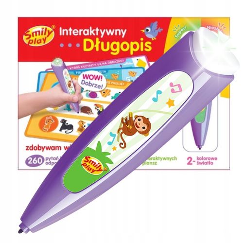 Smily Play Inteligentny interaktywny długopis Zdobywam Wiedzę nauka zabawa na Arena.pl