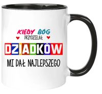 KUBEK Z NADRUKIEM ŚMIESZNY PREZENT DZIEŃ DZIADKA URODZINY IMIENINY DZIADEK