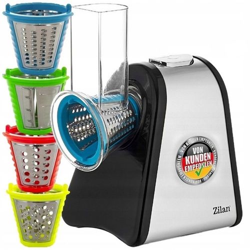 SZATKOWNICA ELEKTRYCZNA ROZDRABNIACZ DO WARZYW OWOCÓW 4 KOŃCÓWKI 200W na Arena.pl