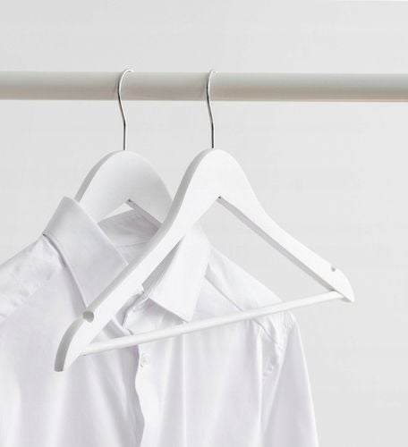 10SZT WIESZAK DREWNIANY ZESTAW WIESZAKI DREWNIANE UBRANIA GARDEROBY na Arena.pl