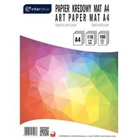 PAPIER KREDOWY A4 100 MAT INTERDRUK