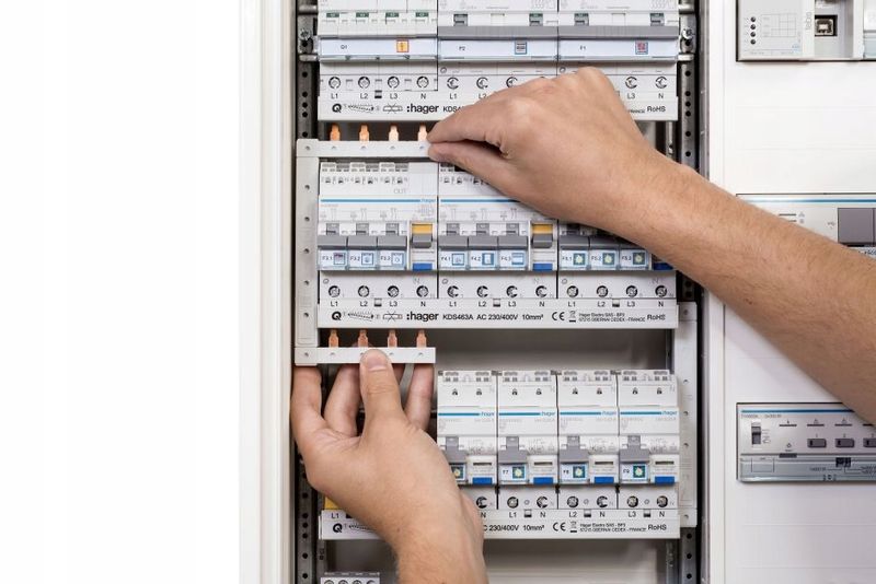 HAGER Wyłącznik nadprądowy 3P C32A QuickConnect zdjęcie 3