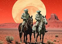 Plakat 18x13cm Patrol Kosmiczny