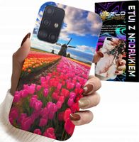 ETUI DO SAMSUNG GALAXY A71 - POLE KOLOROWYCH TULIPANÓW, TULIPAN, CASE