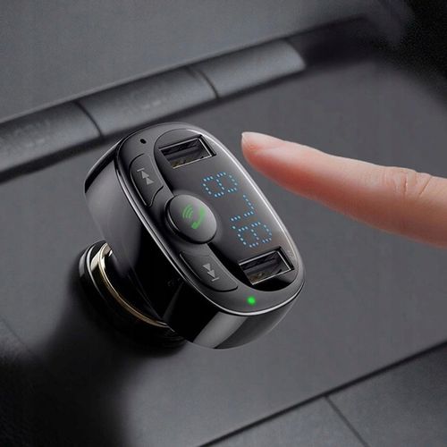 Baseus Transmiter Fm Bluetooth Ładowarka Mp3 2Xusb na Arena.pl