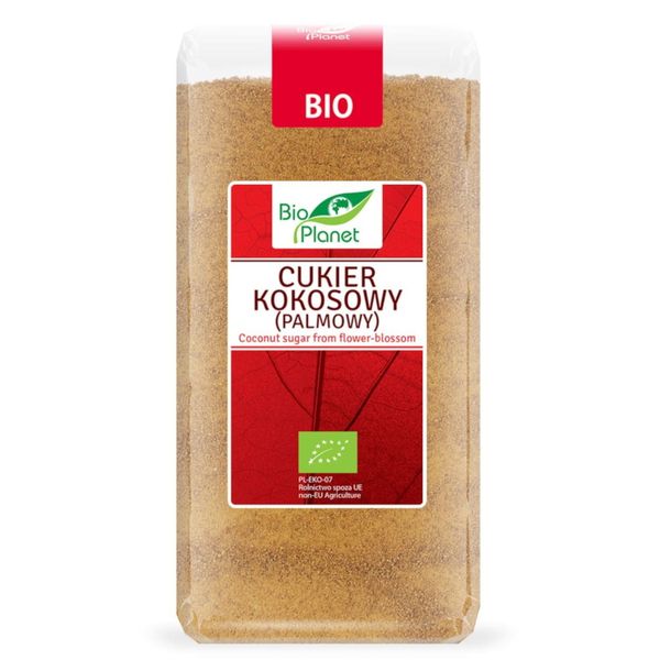EKOLOGICZNY Cukier KOKOSOWY BIO 300g NIERAFINOWANY WYSOKA JAKOŚĆ zdjęcie 1