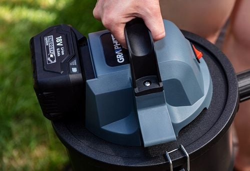 ODKURZACZ AKUMULATOROWY DO POPIOŁU KOMINKA PIECA GRILLA SEPARATOR GRAPHITE na Arena.pl