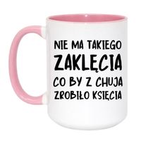 Duży Biało-Różowy 450 ml