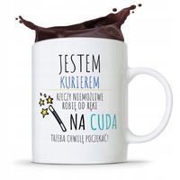 Kubek Prezent Dla Kuriera Jestem Kurierem Prezent Z Nadrukiem Ze Zdjęciem