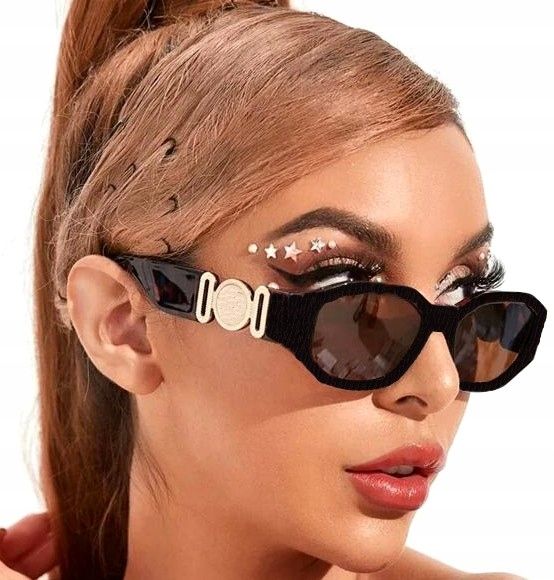 Przeciwsłoneczne Okulary Kobiece Prostokątne zdjęcie 1