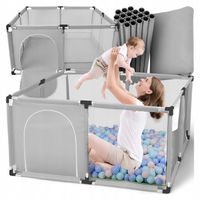 KOJEC DZIECIĘCY PLAC ZABAW SUCHY BASEN DLA DZIECI 126x126CM BOISKO DO