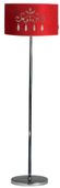Decor # # lampa podłogowa czerwona 1x60W E27 + abażur 77-30729