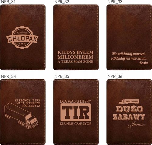 ETUI na dokumenty prezent SKÓRA prezent SZWAGIER na Arena.pl