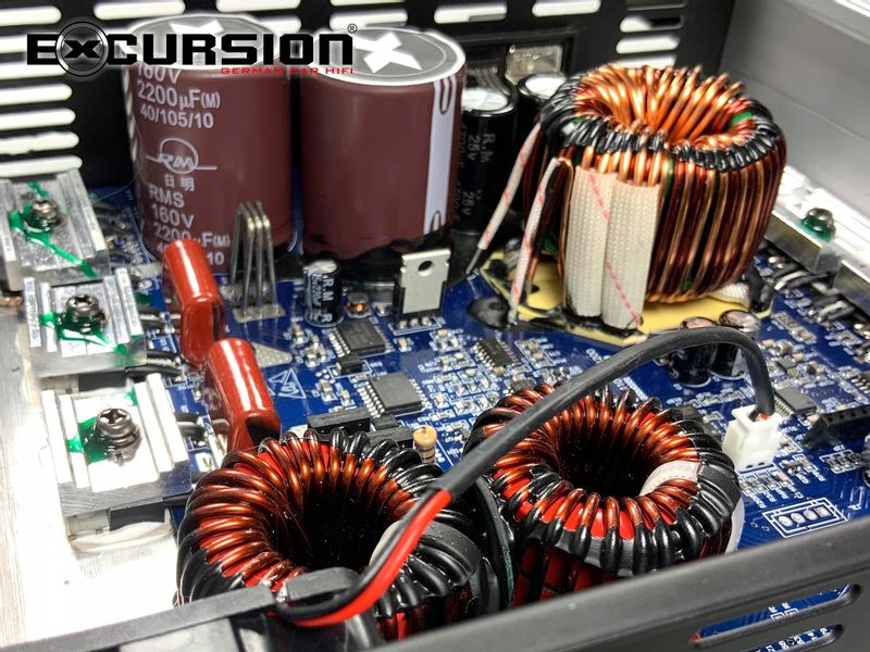 Wzmacniacz samochodowy monoblok Excursion 3500W zdjęcie 7